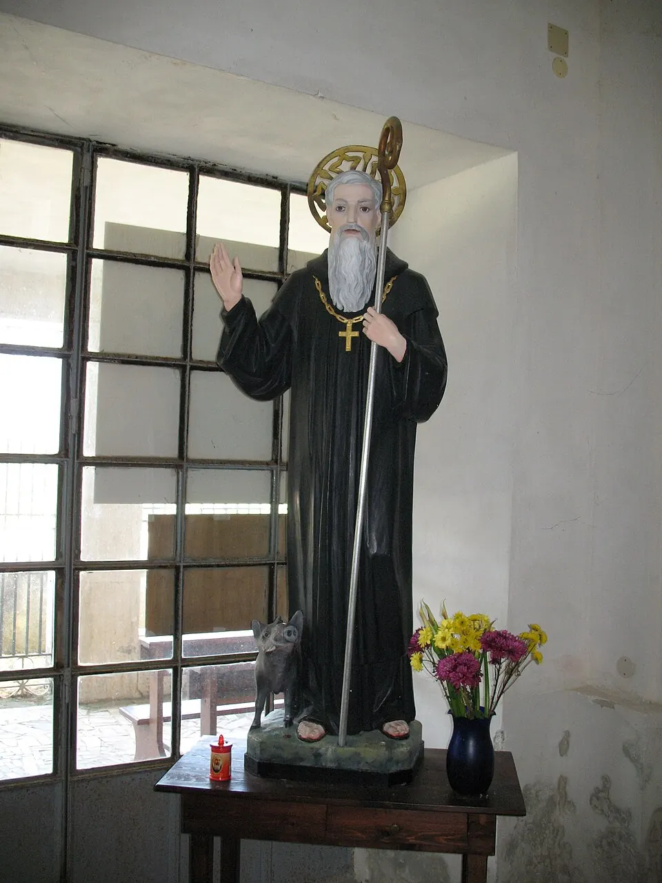 Statua di San Nicodemo a Mammola